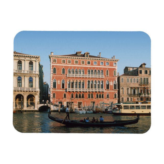 Stora kanalen, Venedig, Veneto, Italien Magnet (Horisontell)