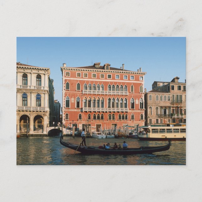 Stora kanalen, Venedig, Veneto, Italien Vykort (Framsida)