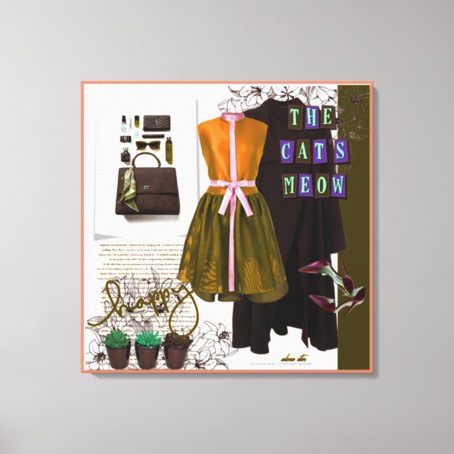 Stora Kanvastryck: Gör Påstående Canvastryck (Framsida)