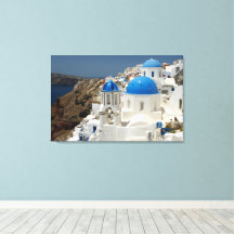 Stora Kanvastrycket - Santorini Grekland