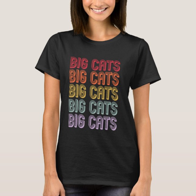 Stora katter t shirt (Framsida)