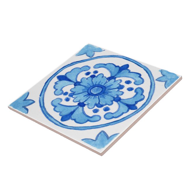 Stora keramiska plattor Siciliinspirerade "Nubia" Kakelplatta (Sidan)