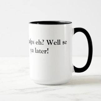 Stora klunk eh? Mugg