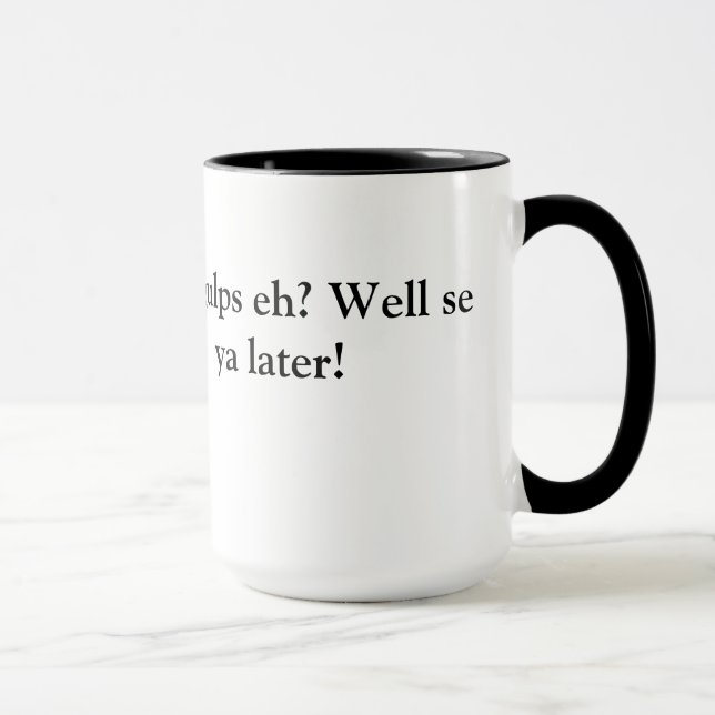 Stora klunk eh? Mugg (Höger)