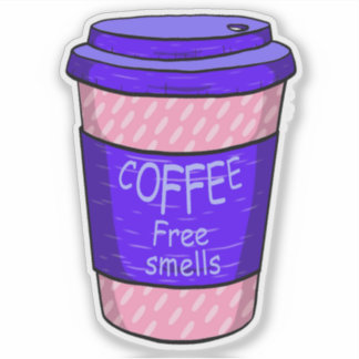 Stora Kopp i kaffe X Klistermärken