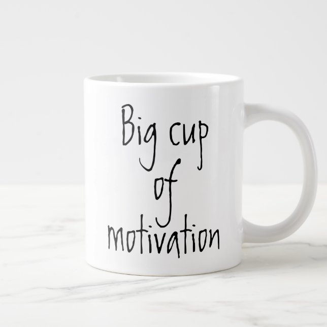 Stora Kopp i Motivation Jumbo Coffee Mugg (Höger)