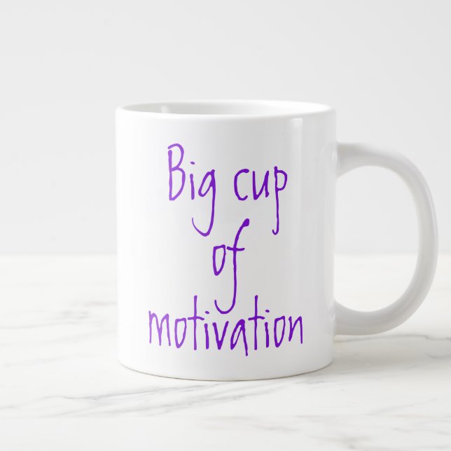 Stora Kopp i Motivation Jumbo Coffee Mugg Jumbo Mugg (Höger)