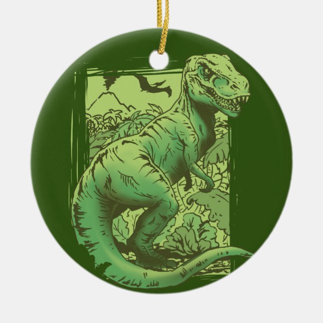 Stora Kung Julgransprydnad Keramik (Framsidan)