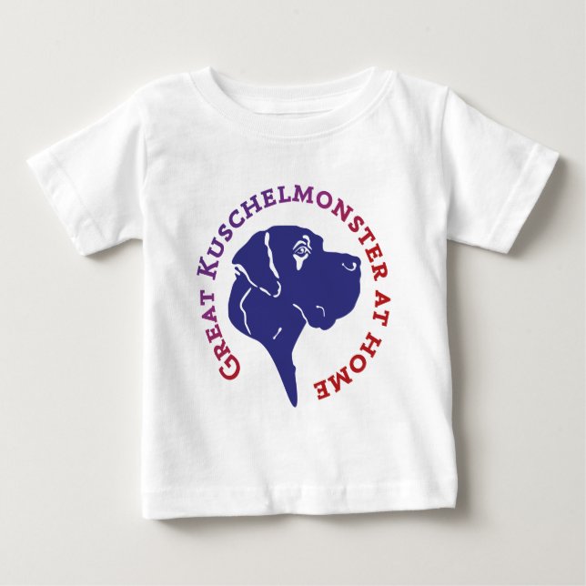Stora Kuschelmonster Tee (Framsida)