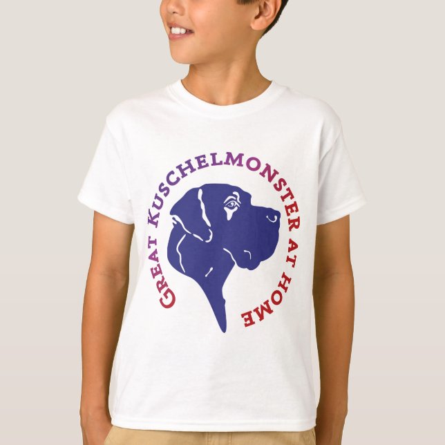 Stora Kuschelmonster Tee (Framsida)