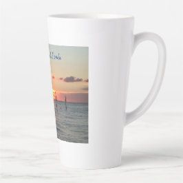 Stora Latte Mugg i Clearwater Beach, Florida