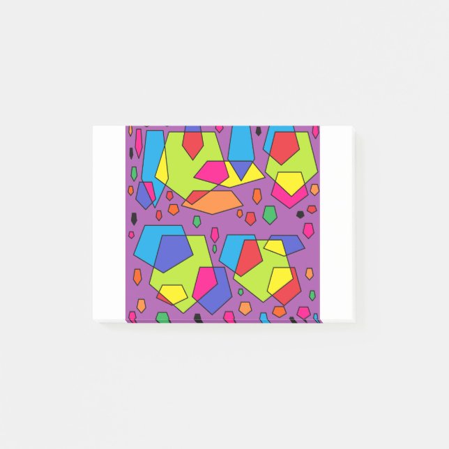 stora lilor blockerar konst post-it block (Framsida)