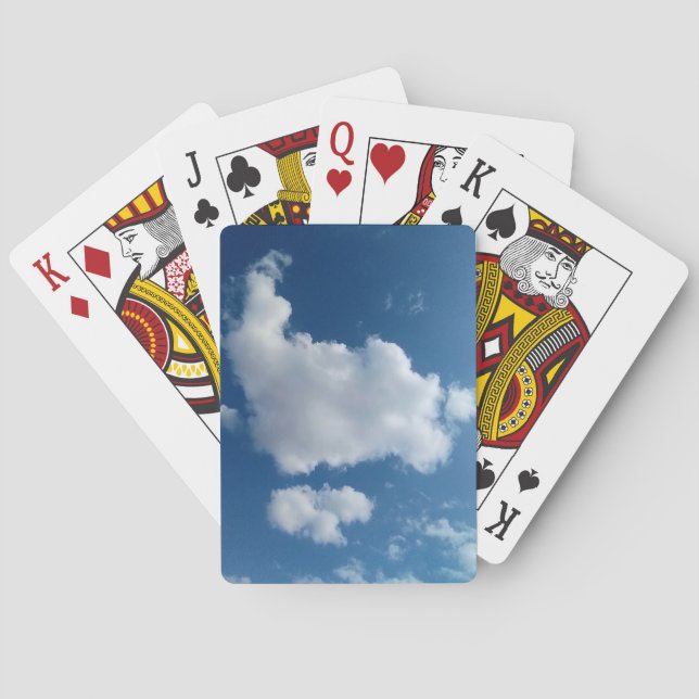 Stora mjuka moln casinokort (Baksidan)