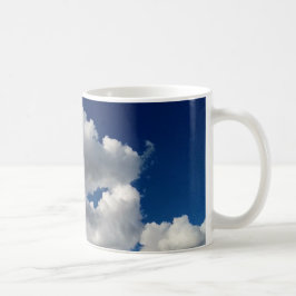 Stora mjuka moln kaffemugg