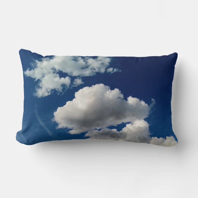 Stora mjuka moln lumbarkudde (Framsida)