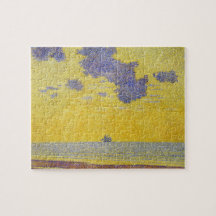 Stora moln (Gult Himlar) (Elegant liggande)