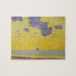 Stora moln (Gult Himlar) (Elegant liggande) Pussel