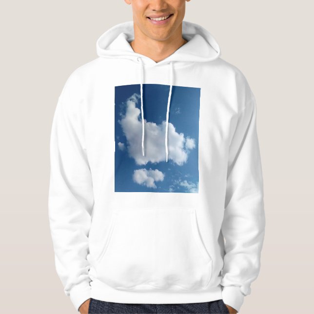 Stora moln hoodie (Framsida)