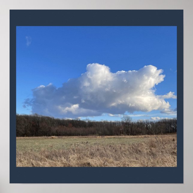 Stora moln Poster (Framsidan)