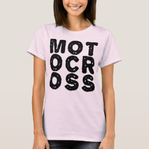 Stora Motocross Smutsiga Cykel T-Shirt Talesätt Ci