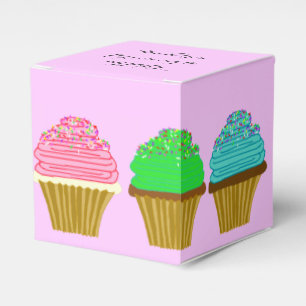 Stora Muffinsar Flick kalas Gift Box Presentaskar