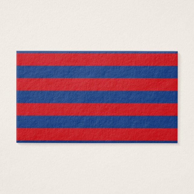 Stora nautiskt tema Vågrät Rand Visitkort (Framsidan)