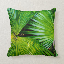 Stora och ljusa löv från tropikernan kudde