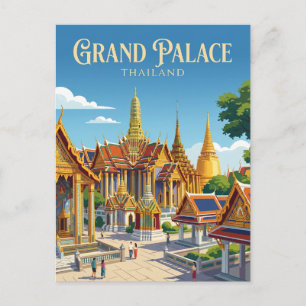 Stora palatset Thailand Vykort