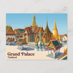 Stora palatset Thailand Vykort