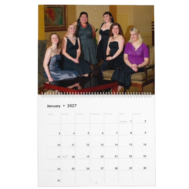 (Stora) PHP-kvinnor 2010, Kalender (Jan 2027)
