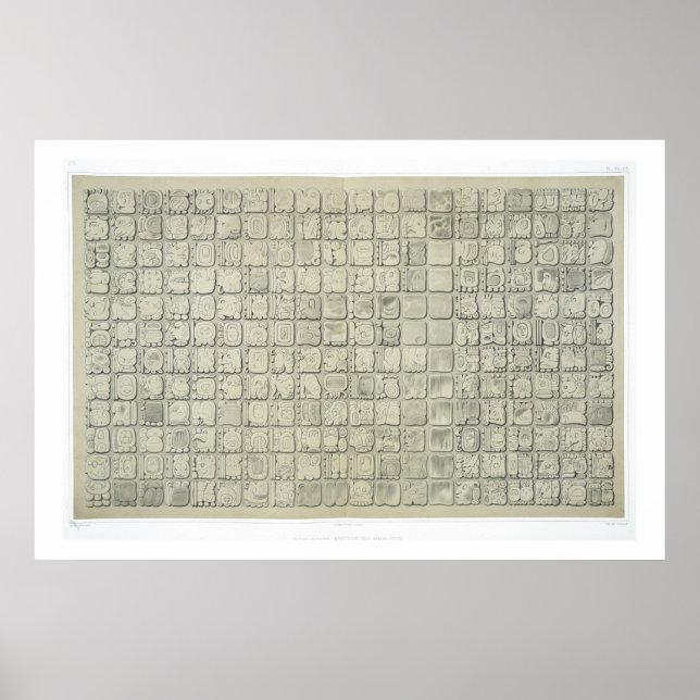 Stora plakat med ideografisk skrift från temat poster (Framsidan)