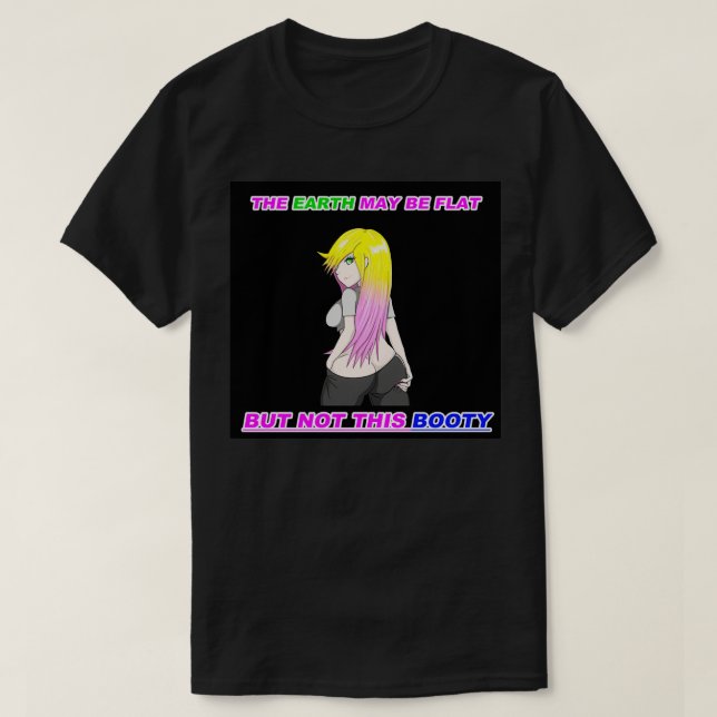 Stora platta jordartsmetaller, booty t shirt (Design framsida)