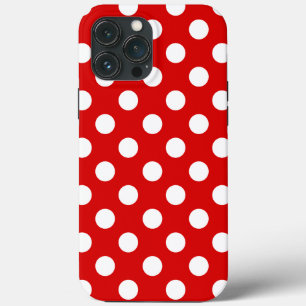 Stora Polka dots, Flashy Red