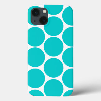 STORA POLKA DOTS-TEAL AV GIRLY ROLIGT