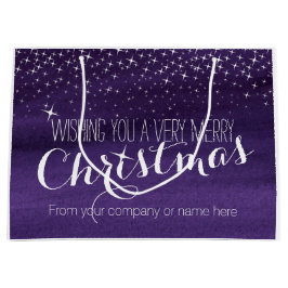 Stora presentsäckar, stora julklappar, stjärnnatts