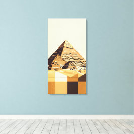 Stora pyramiden i Giza Canvastryck