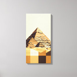 Stora pyramiden i Giza Canvastryck