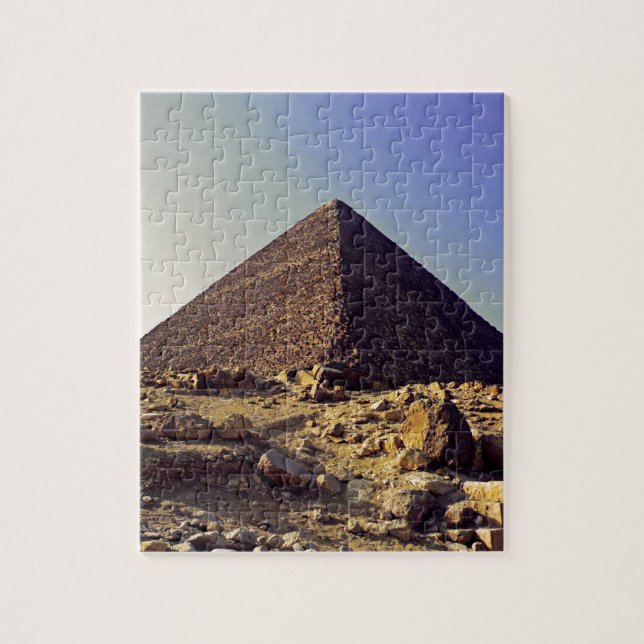 Stora pyramiden i Giza Khufu Pussel (Vertikal)
