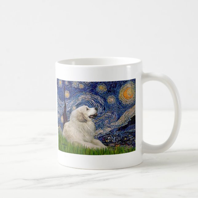 Stora Pyrenéer 2 - Stjärnkväll Kaffemugg (Höger)