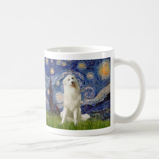 Stora Pyrenéer 3 - Stjärnkväll Kaffemugg (Höger)