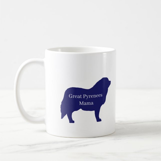 Stora Pyrenéerna Mamma Kaffemugg (Vänster)