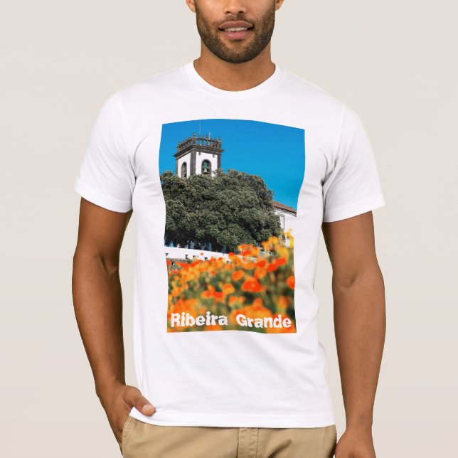 Stora Ribeira, Azores T Shirt (Framsida)