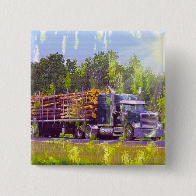 STORA RIGGLORRIES & LASTBILAR för Lastbil-älskare Knapp (Framsida)