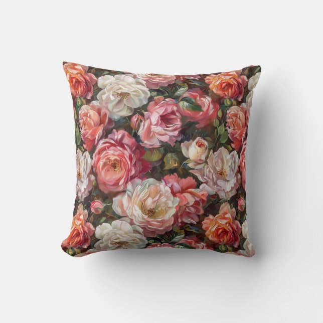 Stora Ro Blooms Dekorativ kudde (Framsida)