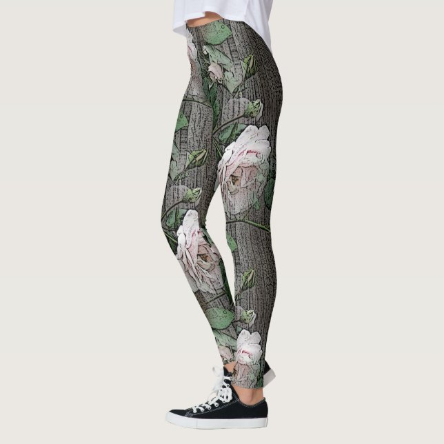 Stora Ro på Wood Leggings (Vänster)