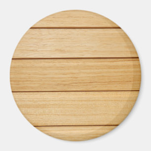 Stora runda magneter av trä