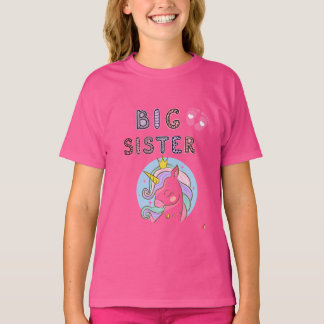 Stora sister-fotavtryck t shirt