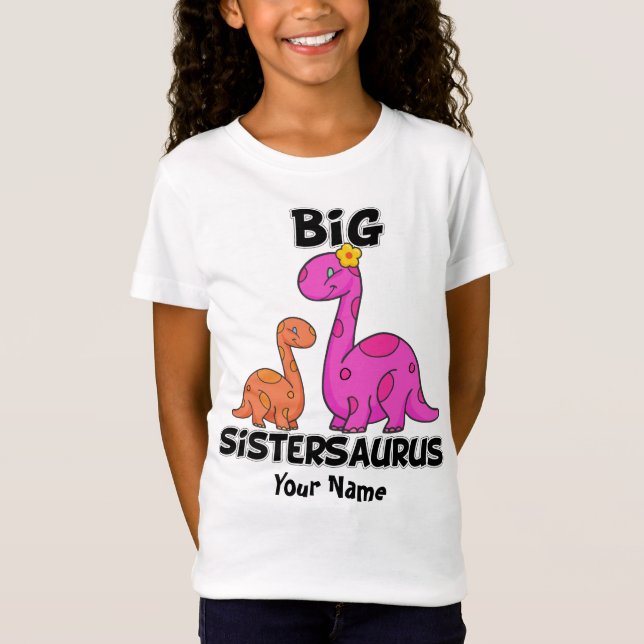 Stora Sistersaurus T Shirt (Framsida)