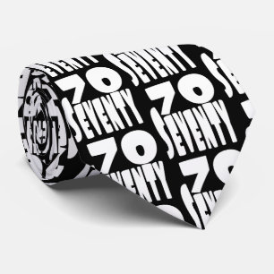 Stora sjuttio i stora bokstäver BIG 70 Slips