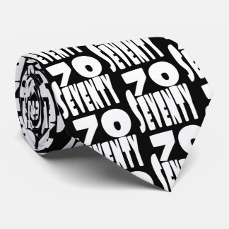 Stora sjuttio i stora bokstäver BIG 70 Slips